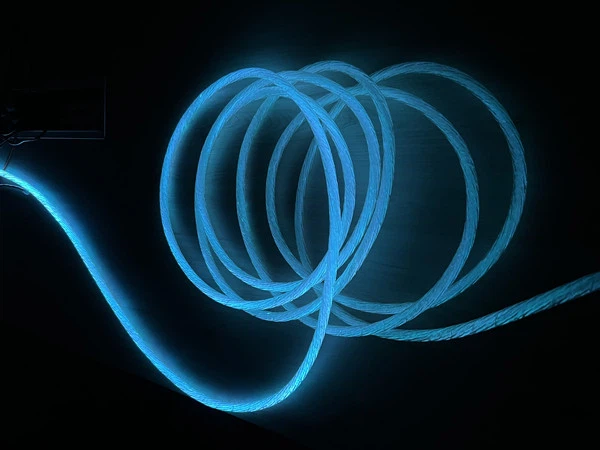 twisted fiber optic twisted fiber optic