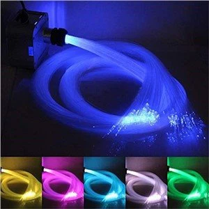 RGB krāsains LED šķiedras zvaigžņu griestu komplekta apgaismojums