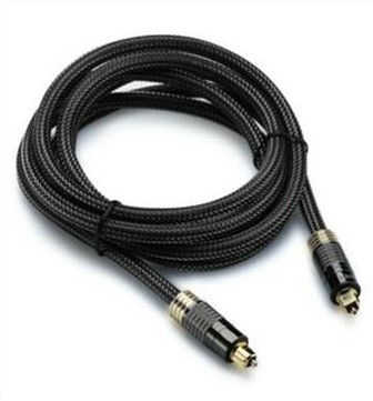 Optiskās šķiedras audio toslink kabelis
