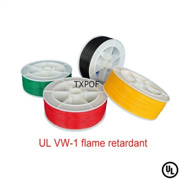 UL -VW 1.0*2,2 mm plastmasas optiskās šķiedras POF kabelis